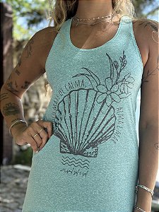 Vestido Longo - Concha grande