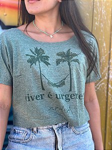 Cropped Adulto - Viver é Urgente