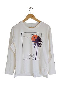 Casaco Moletinho Soft Offwhite - Vibe Boa