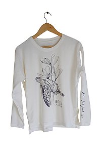 Casaco Moletinho Soft Offwhite - Tartaruga