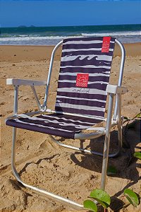 Cadeira de Praia - Listrada P/B