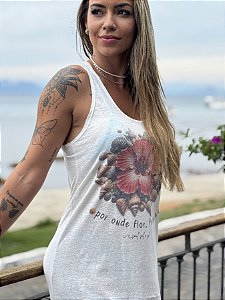 Vestido Longo - Hibisco