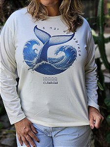 Casaco Moletinho Offwhite - Mar me abraça