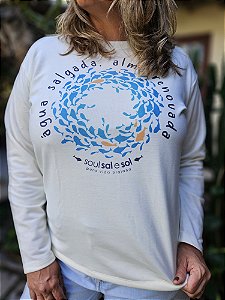 Casaco Moletinho Offwhite - Cardume