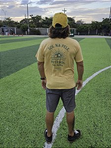Camiseta Masculina Sol na Pele Futebol na Alma