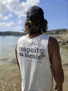 Regata Masculina Respeite os Locais