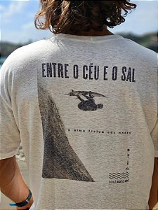Camiseta Masculina Entre o Céu e o Sal