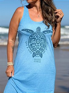 Vestido Longo - Tartaruga sem pressa