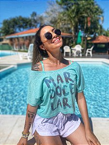 Cropped Adulto - MAR DOCE LAR