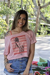 Cropped Adulto - Aloha Coqueiro