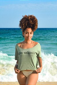 Cropped Adulto - Água Salgada