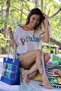 Cropped Adulto - Praia