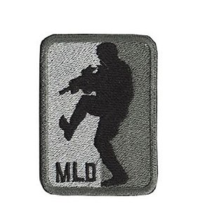 Patch Bordado Mld Com Fecho De Contato