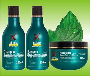 Kit Menta 250ml - 3 Passos