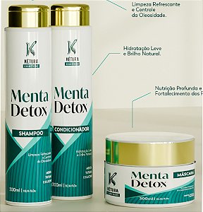 Kit Menta 300ml - 3 Passos