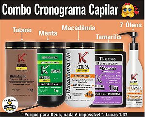 Combo Cronograma Capilar - Nutrição Completa