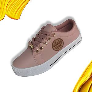 Tênis Vanessa Fashions Sapatênis Feminino Casual Com Logo 1002