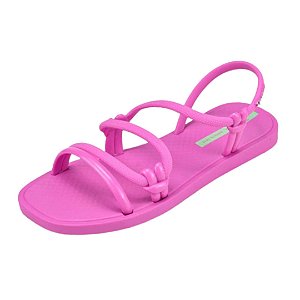 Sandália Ipanema Solar Rasteira Tirinhas Com Textura 26983