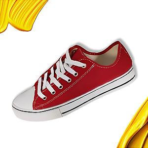 Tênis Vanessa Star Lona Cano Baixo Tradicional 1027