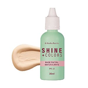 Shine Colors - Base Matificante Porcelana - 30ml