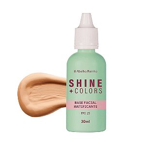 Shine Colors - Base Matificante Areia - 30ml