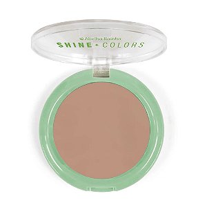 Shine Colors - Pó Compacto Marrom Claro Com Fps 15 - 10g