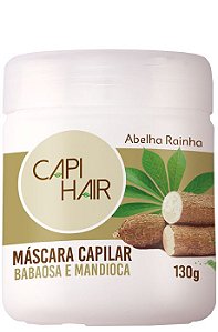 Capi Hair - Máscara Capilar Hidratação Revitalizadora Babosa E Mandioca - 130G