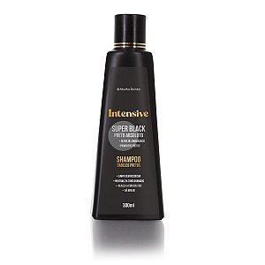 Intensive – Shampoo Matizador Super Black - Preto Absoluto - 300Ml