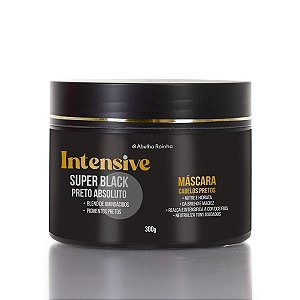 Intensive – Máscara Capilar Matizadora Super Black - Preto Absoluto - 300Ml