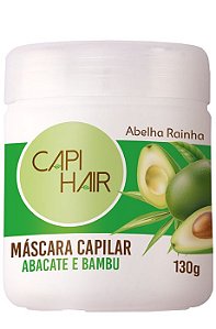 Capi Hair - Máscara Capilar Fortalecedora Abacate E Bambu - 130G