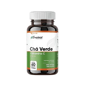 Chá Verde Com Vitamina C - 500mg - 60 Cápsulas