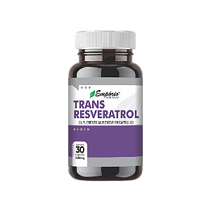 Trans Resveratrol - 500mg 30 Cápsulas