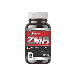 ZMA Zinco com Magnésio e Vitamina B - 500mg 30 cápsulas
