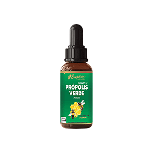 Extrato Aquoso de Própolis Verde 11% com Vitamina C - 30ml