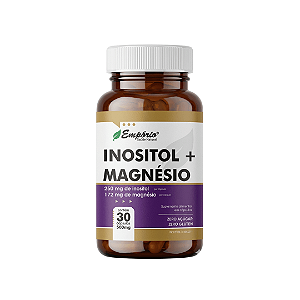 Inositol + Magnésio - 500mg 30 cápsulas