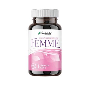 Femme Isoflavona Com Amora - 500mg - 60 Cápsulas