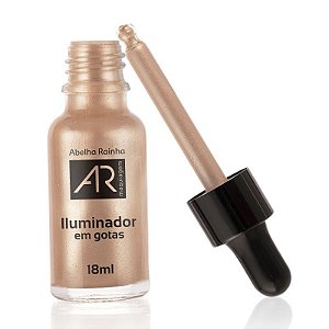 Ar Maquiagem – Iluminador Em Gotas Corpo E Rosto Dourado - 18ml