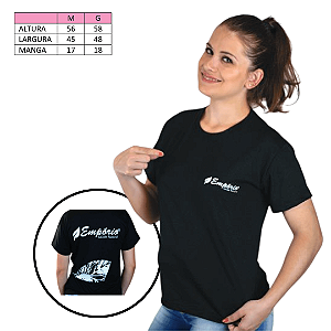 8004 - Camiseta Baby Look Empório Tam. M
