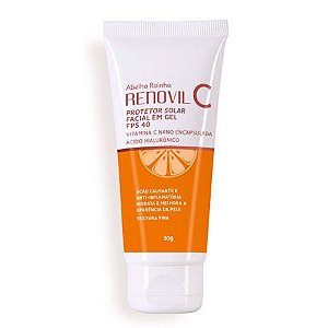 Renovil - Protetor Fps 40 Com Vitamina C Nano Encapsulada -50Ml