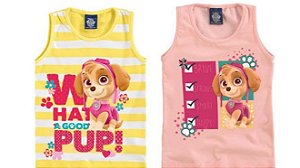 PAGUE 1 LEVE 2 Regata Bebê Menina Patrulha Canina - Malwee