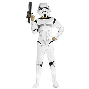 Fantasia Infantil Star Wars Stormtrooper Branca