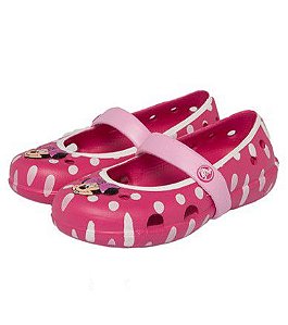 Sapatilha Crocs Infantil Menina Minnie Rosa - Crocs