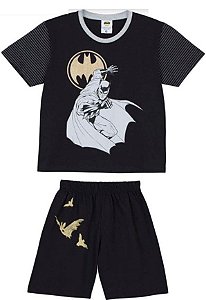 Pijama Infantil Batman Preto - Lupo