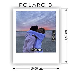 Foto Retrô 8x11cm   POLAROID PACOTES COM 20 UNIDADES