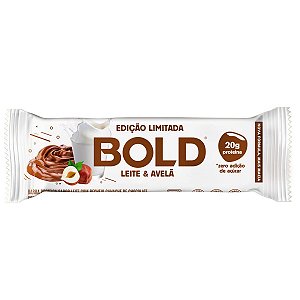 Bold Bar Leite e Avelã 60g - Bold Snacks