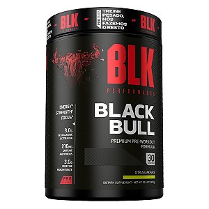 Black Bull Pré Treino Citrus Lemonade 300g - BLK Performance