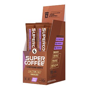 SuperCoffee To Go Chocolate 14 Sachês - Caffeine Army