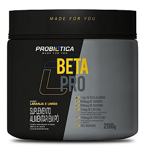 Beta Pro Laranja e Limão 200g - Probiotica