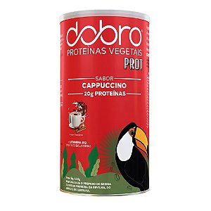 Proteína Vegetal Cappuccino 450g - Dobro