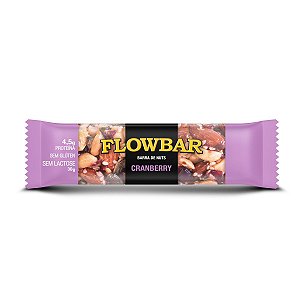 Barra de Nuts Cranberry 30g - FlowBar